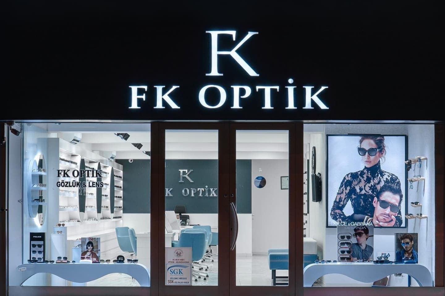 FK OPTİK Mağaza Dış Görünüm
